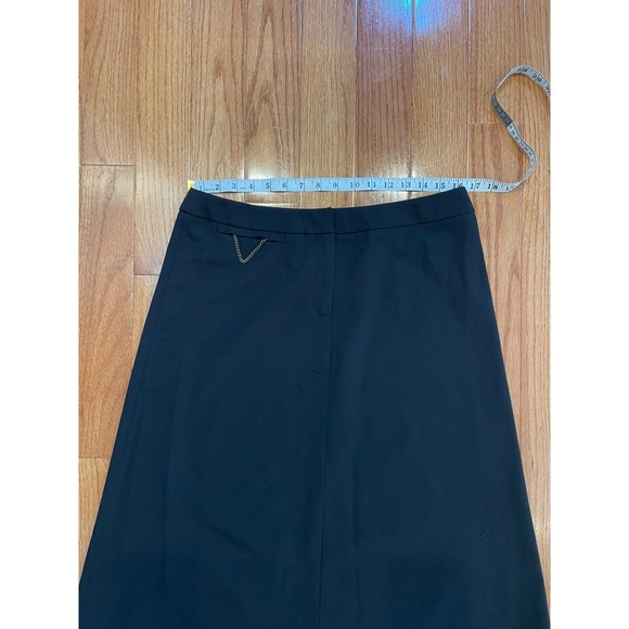 Ralph Lauren Black Wool Blend Blazer Skirt Suit Set Women's 12 Classic Statement - Picture 8 of 16